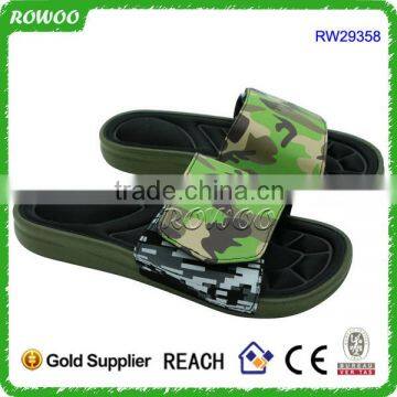 Camo Green Branded High Quality Man Slipper