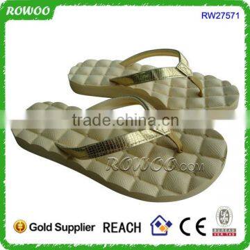 New Sexy EVA Women Flip Flops With PU Strap And Massage Sole