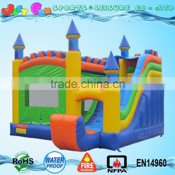 hot sale inflatable bouncer slide combo, inflatable bouncer combo,chongqi inflatables