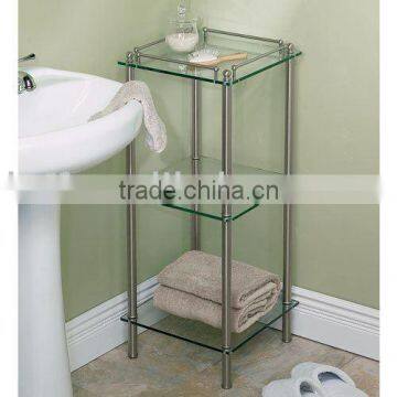 square glass shelf