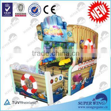 Protect submarine coin operated water shooting redemption games