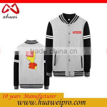 Printing Button Jacket Manufacturer Pocket Sport Bulk xxxxl Jacket Men