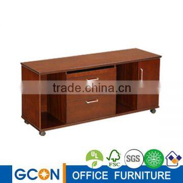 wood veneer file cabinet office storage