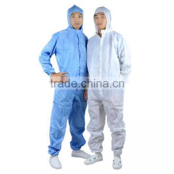 Polyester Esd/antistatic Cleanroom jumpsuit, antistatic jumpsuit