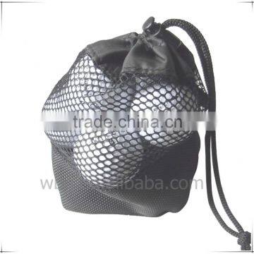 Wholesale Cheap Custom Polyester Mesh Cosmetic Nylon Drawstring Bag