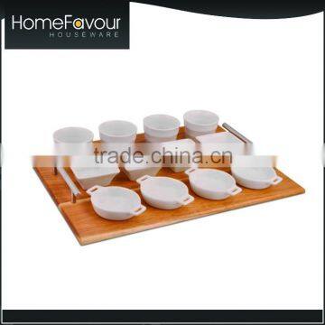 Assessed Manufacturer TUV Compliance Custom Homeware 13 Pcs Acacia Set