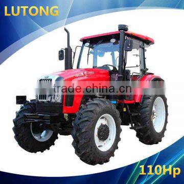 110Hp 4WD LUTONG Wheel Tractor with YTO Engine/Cabin with AC/16F+8R/CE&ISO