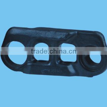 EX200-1 excavator undercarriage track links fabrication