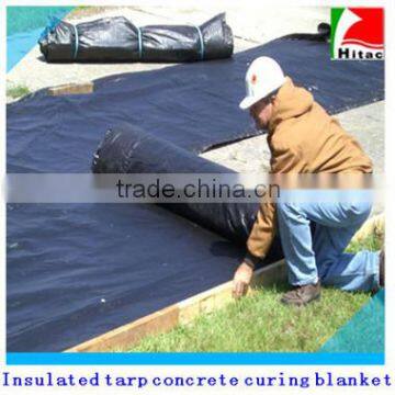 Canada/USA insulated tarp concrete curing blanket with single or multi layers pe foam