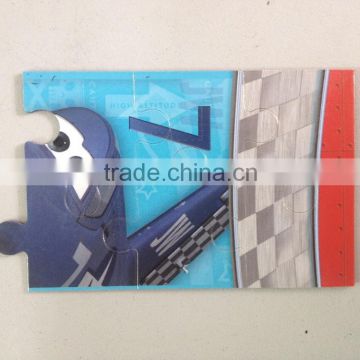 ultra thin magnetic sheet with puzzle, uv-coating sheet,bendable soft,durable easy to cut . office consumables.