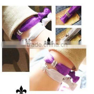 Wholesale Elastic Knotted Hair Ties Bracelet