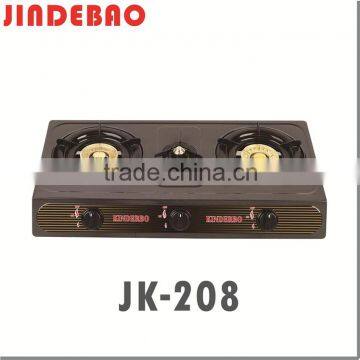 JK-208 2 burner gas stove gas hose for stove