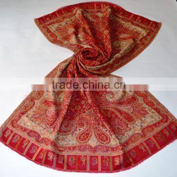 Large 100x200 cms traditional design Kani Jacquard Shawls