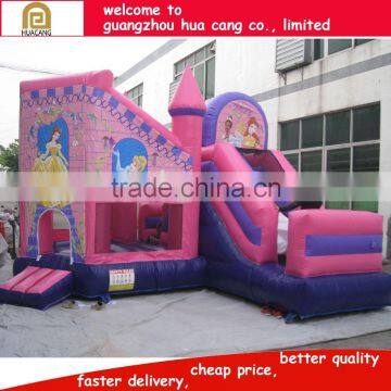 Cartoon Theme Brighted-color Inflatable Bouncer With Slide photo-5