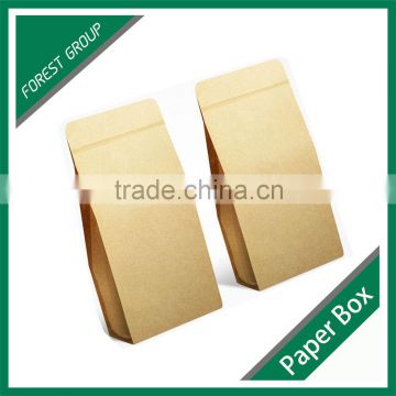 2016 kraft paper bag for shopping with handle in China for wholesale