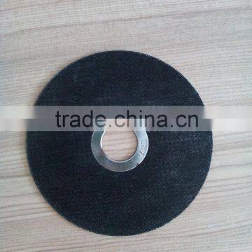 H581 Resin bond 4.5''inch 115*3*16mm black cutting wheel from China cutting disc for metal and stainless steel