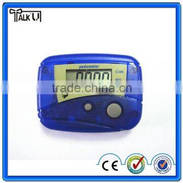 Leisure and fitness activity pedometer with beautiful shape