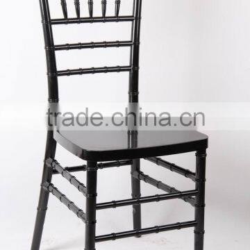 Black PC resin plastic event Chiavari Chair