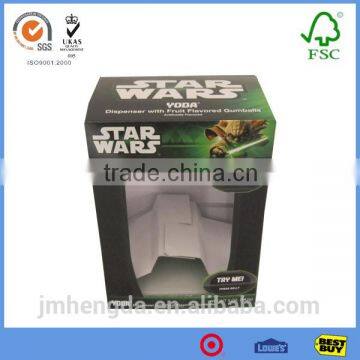 Easy Set-up Display Customized Corrugated Box With Window