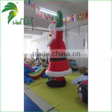 Excellent Design Outdoor Festival Decoration Christmas Inflatable Standing Santa Claus