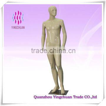 Skin color full body standing display male factory mannequin