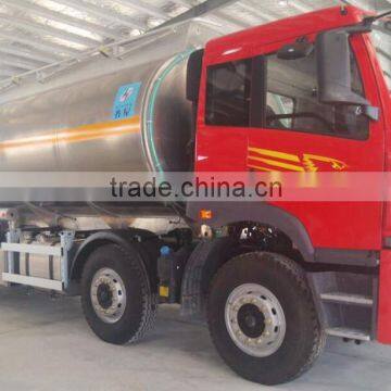 8X2 30000liter Aluminum Alloy Fuel Tanker Truck