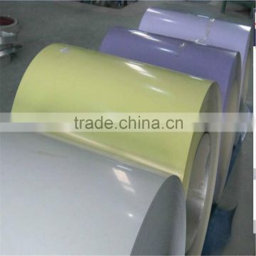 pvdf pe coated color coated aluminium coil/sheet for acp