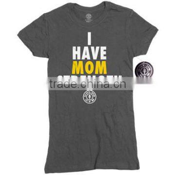 Gold Gym I HAVE MOM STRENGTH Tee Shirts