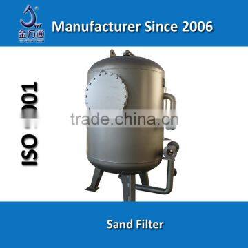 Manganese sand filter for waste water treatment