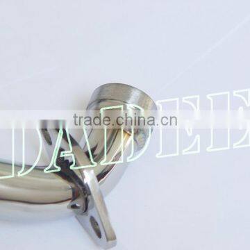 Racing Small Hexagonal Stainless Steel Muffler Slip-on System With Colors-plated Surface for GY6 150 photo-5