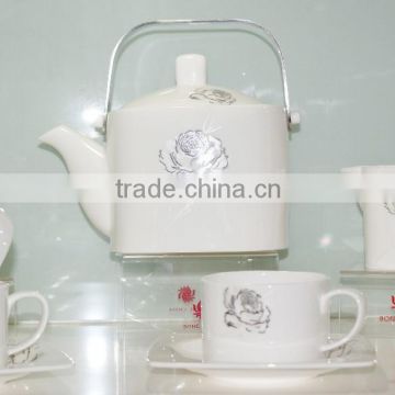 TY shape coffee set tea set fine bone china