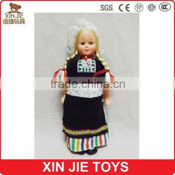 plastic greece girl doll OEM plastic doll cheap stock greece plastic girl doll