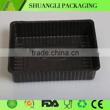 black food container freezer microwave disposable packaging tray