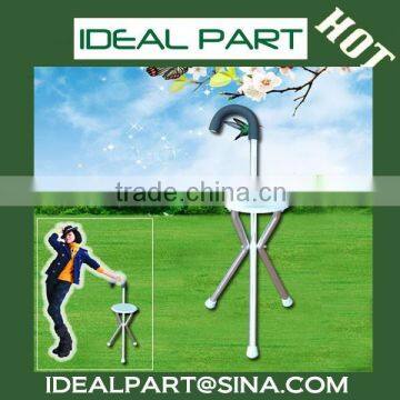 Outdoor Plastic Walking Stick Stool