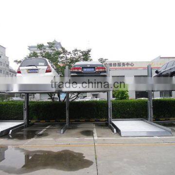 CE Two Post Simple Smart vertical parking lift