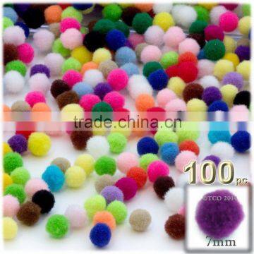 Mixed Size DIY Polypropylene Pompoms for Clothes Decoration photo-4