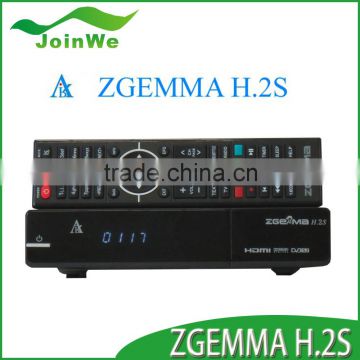 Christmas Gifts Zgemma H.2s Dual Core Twin Tuner Plus Iptv With Sd Card More Than 8gb Memory