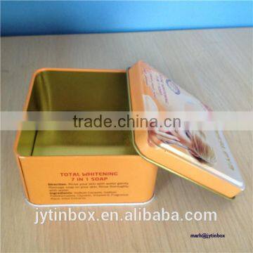 Promotional Tin can manufacture tin case Recyclable feature promotional wholesale soap tin