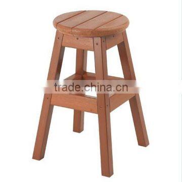 High Quality Eco-friendly Plastic Wooden Bar stool