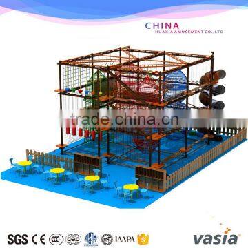 2016 new series Children indoor fitness rope course playground equipment