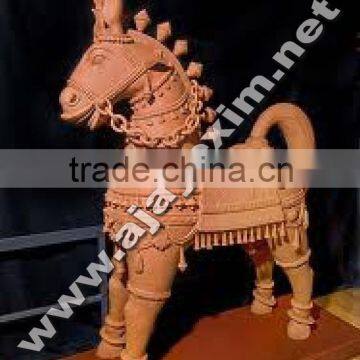 Terracotta Home Decoration Horse