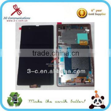 high quality New Arrival for Sony Z L36H LCD Display assembly LCD Touch Screen Replacement