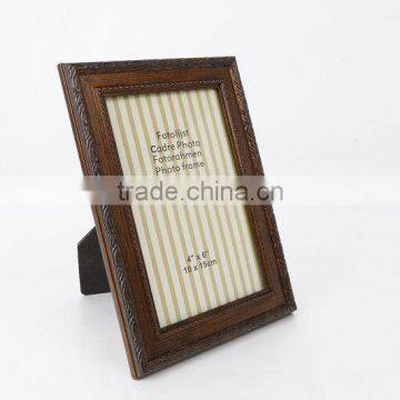 walnut curved edge elegant photo frames