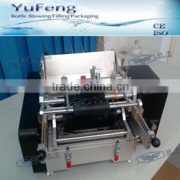 Semi-automatic bottle labeling machine