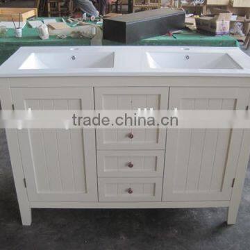 2015 Cheap Modern Bathroom Vanity Double Sink