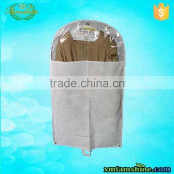 customized non woven garment bag for dress shirt