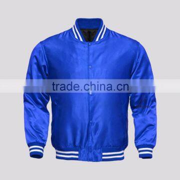 Custom Satin College Varsity Jacket/ Letterman Varsity Jacket / Baseball Varsity Jacket