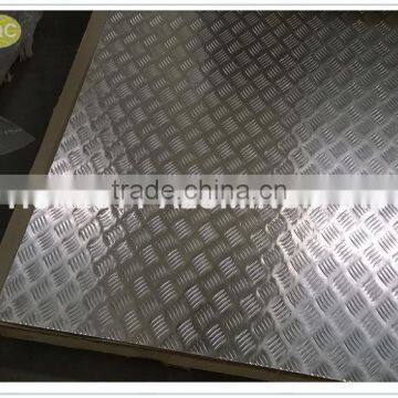 5mm thickness tread plate 1050 3003 5052 small checkered floor