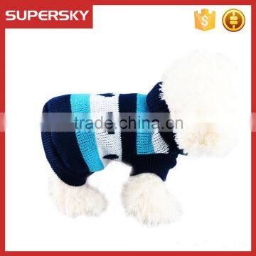 C592 Pets and dogs pet accessories jacquard knit dog sweater acrylic knitted dog sweater