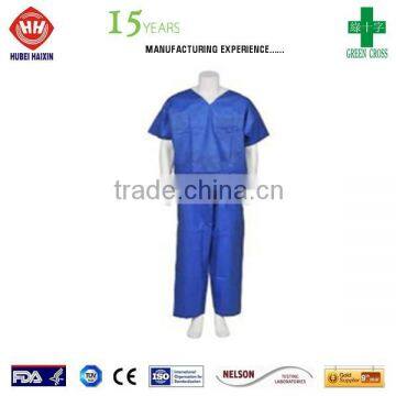 High Performance SMS Scrub Suits for Medical use, Economic Scrub Suits Anti-statics